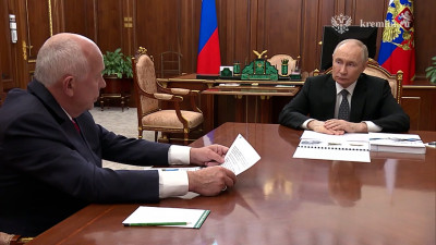 Владимир Путин встретился с главой госкорпорации «Ростех» Сергеем Чемезовым