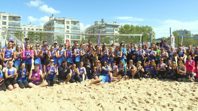 В Петербурге прошел один из крупнейших в России фестивалей пляжного волейбола «Комус Fest 2025»