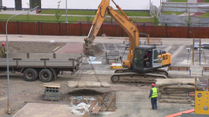 Строительство новой школы в Московском районе