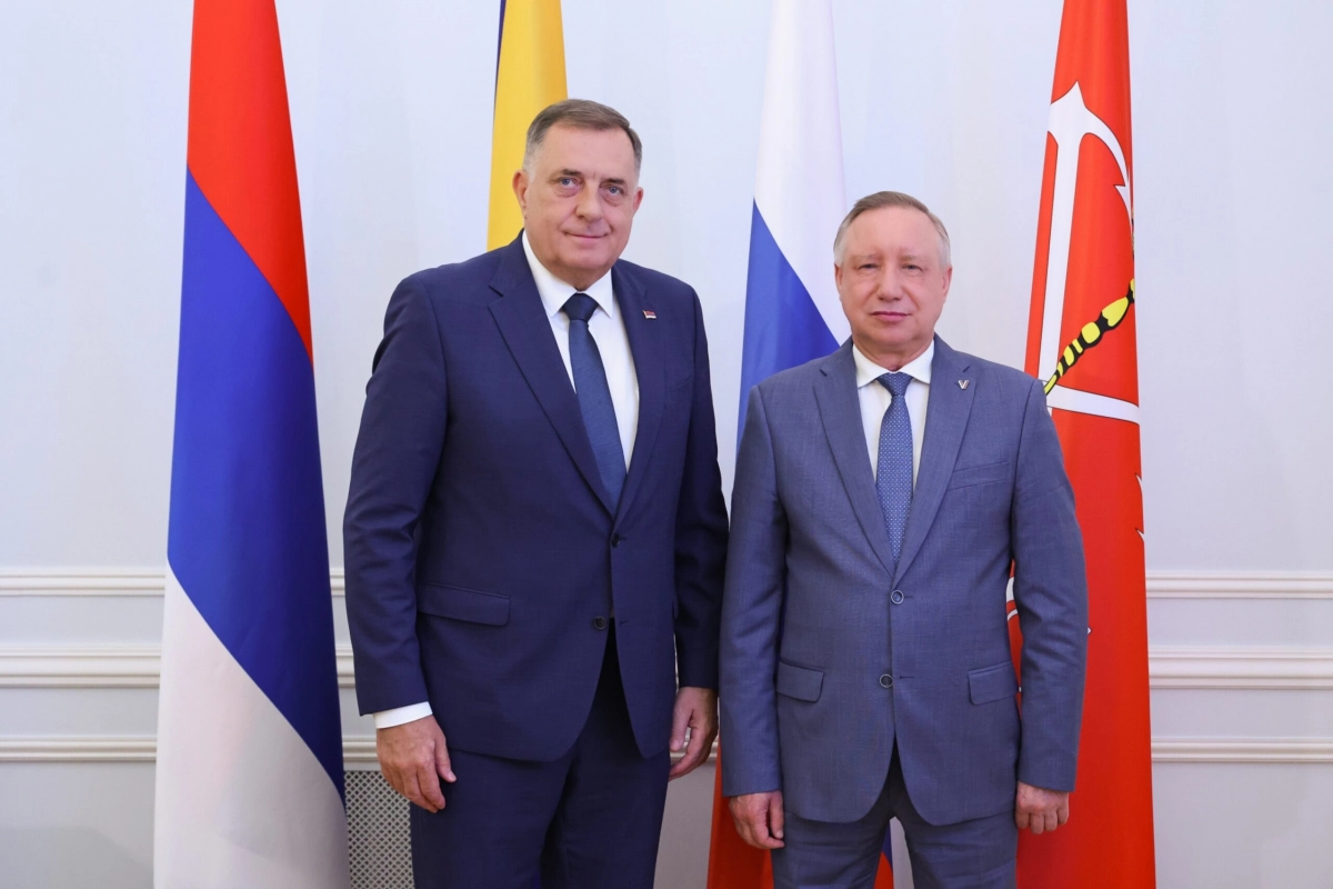 Александр Беглов: Петербург ценит приверженность руководства и жителей Республики Сербской сотрудничеству с Россией - tvspb.ru