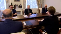 Владимир Путин провел встречу с руководителем Нового банка развития БРИКС Дилмой Русеф