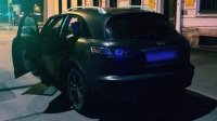 Нетрезвого угонщика за рулем Infiniti догнали на Синопской набережной