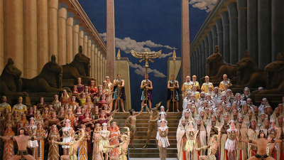 Мариинский театр представил грандиозную постановку «Аиды» Верди на сцене Большого