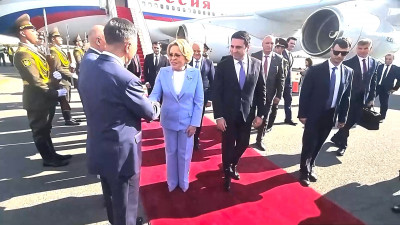 Валентина Матвиенко прибыла в Армению с официальным визитом