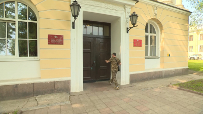 Еще одна группа военнослужащих по контракту отправилась из Петербурга в учебный центр для дальнейшей подготовки