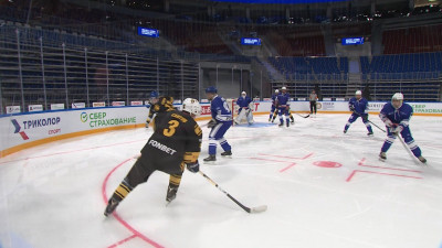 На СКА-Арене прошел хоккейный турнир в рамках ПМЭФ