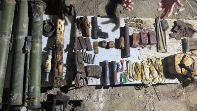 Гранаты, пистолеты и тротил: в подвале гостиницы на проспекте Тореза обнаружили схрон оружия