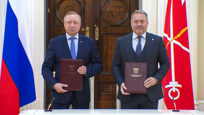 Правительство и парламент Санкт-Петербурга подписали совместный план работы на ближайший год