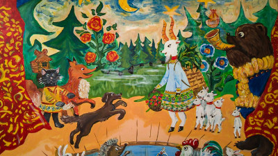 «Ожившие сказки» украсили стены детской больницы имени Филатова