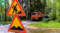 Дорожники устранили дефекты асфальта на Ридингерской улице поселка Репино