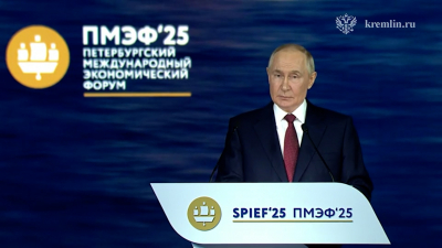 Путин заявил, что вклад сырьевой составляющей в экономику России больше не определяющий