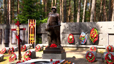 На «Сестрорецком рубеже» прошла торжественно-траурная церемония в преддверии Дня памяти и скорби