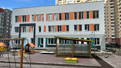 Детский сад на Дунайском проспекте планируют достроить до сентября 2025 года