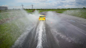 Причина остановки. Аквапланирование.