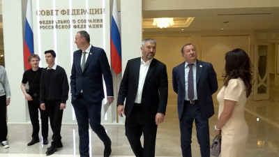 Овечкин прибыл в Совет Федерации