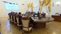 Александр Беглов провел встречу с президентом Республики Сербской Милорадом Додиком в Смольном