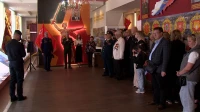 Народный фронт передал частицу Вечного огня с могилы Неизвестного Солдата в Москве Военному институту академии МТО