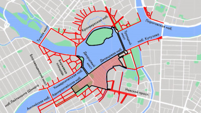 120 перекрытий и шесть мостов: где будет ограничено движение транспорта во время «Алых парусов»