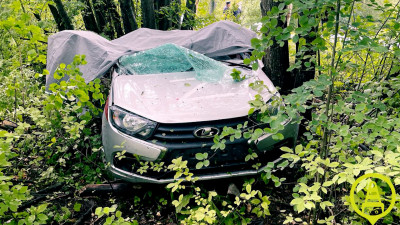 Два сотрудника Росгвардии пострадали в серьезном ДТП на Заповедной улице