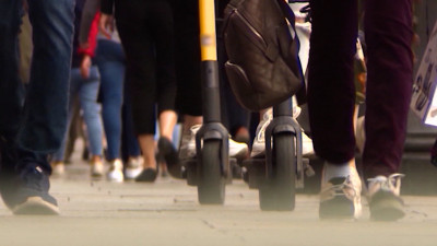 За весну петербуржцы нарушили правила пользования самокатом более 9 тысяч