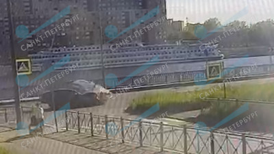 Появилось видео массового ДТП с пострадавшими на Октябрьской набережной