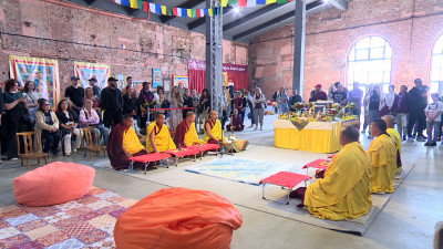 На Васильевском острове до 27 июня будет проходить Буддийский фестиваль благой удачи