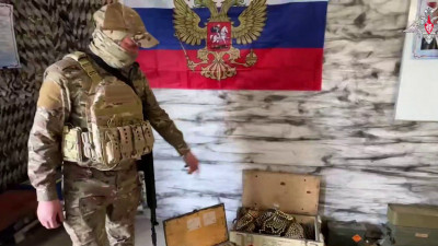 Военный группировки войск «Восток» рассказал, что нашли в оставленном ВСУ схроне оружия