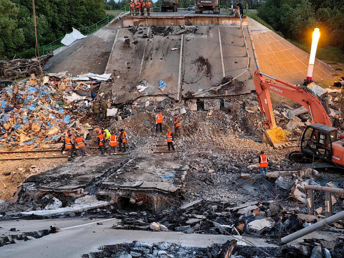 Железнодорожные пути в Выгоничском районе расчищены - tvspb.ru