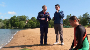 Вышка и спасатели в красной форме. 57 постов ВОСВОД будет работать в Петербурге этим летом