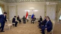 В Стрельне начались переговоры Владимира Путина с президентом Индонезии Прабово Субианто