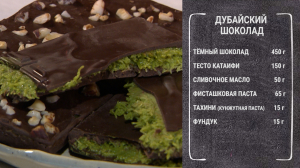 Вкусный завтрак. Готовим самый модный десерт — Дубайский шоколад