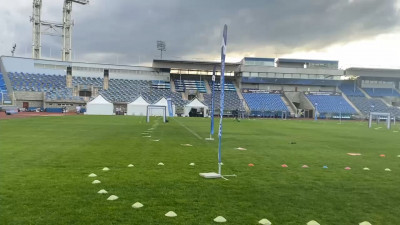 На «Петровском» состоялась гонка дронов