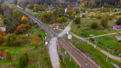 Количество ДТП на железнодорожных переездах ОЖД снизилось на 40%