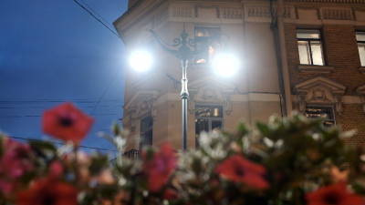 Александр Беглов: Улица Рубинштейна стала безопаснее и комфортнее благодаря светодиодному освещению