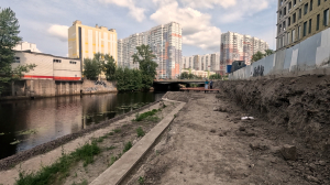 Новый этап благоустройства набережной Охты