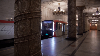 Александр Беглов: Современные поезда «Балтиец» составляют 50% подвижного состава на Кировско-Выборгской линии петербургского метро