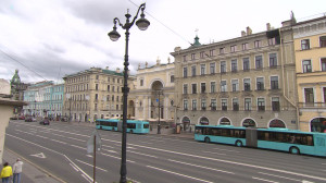 Восстановление фасадов на главной магистрали города