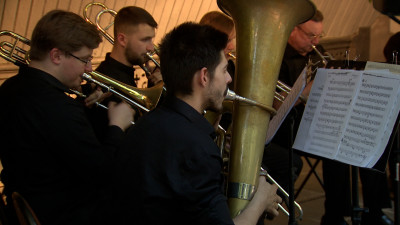 В Румянцевском саду прозвучали «Невские фанфары»