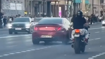 Дрифт в центре Петербурга обернулся изъятием автомобиля