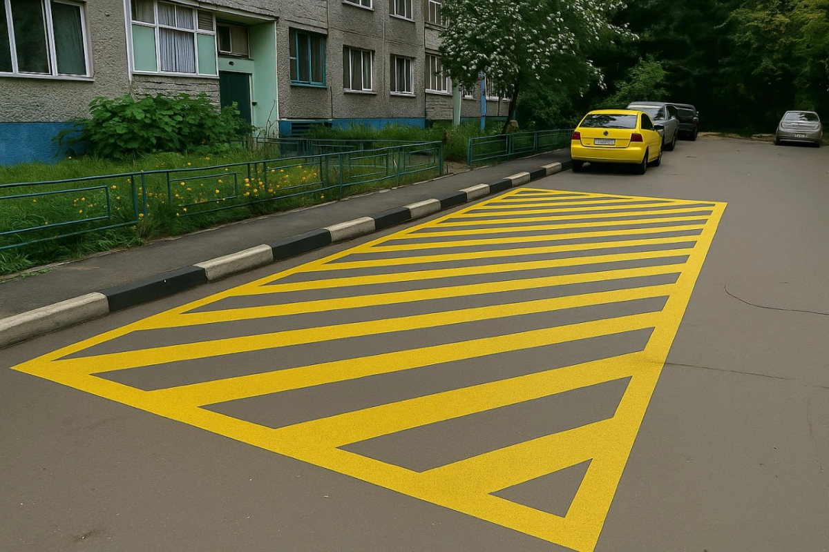 В Петербурге предложили ввести новые разметки во дворах - tvspb.ru