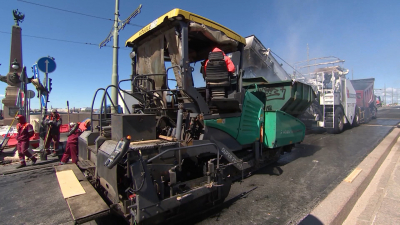 Петербург активно продолжает строительство новейшей транспортной инфраструктуры