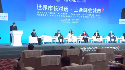 Александр Беглов обратился к участникам саммита городов ШОС в Тяньцзине