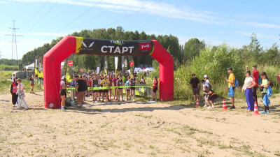 В Ржевском лесопарке стартовал зрелищный трейл-забег «Лиги Героев»