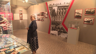 В Иоанновском равелине Петропавловской крепости открылась выставка «Ленинградский парад Победы»