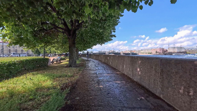 Жара задержится в Петербурге минимум на неделю