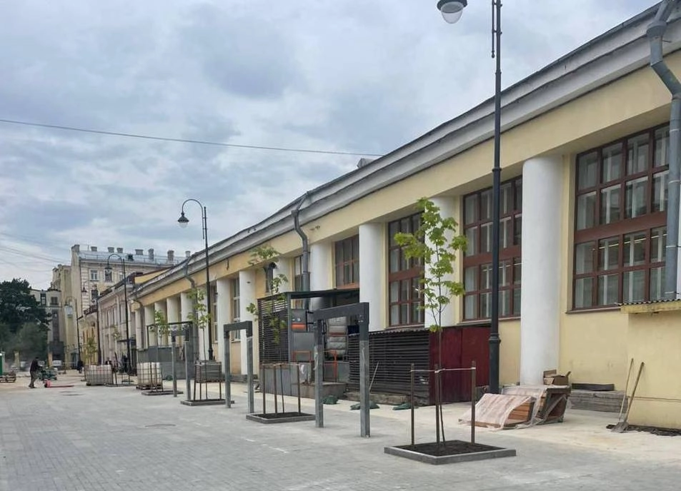 Зону возле Василеостровского рынка благоустроят - tvspb.ru