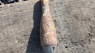 При капремонте крыши дома на Васильевском острове рабочие нашли мину времен ВОВ