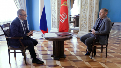 Итоги парламентского года. Интервью с председателем Законодательного собрания Санкт-Петербурга Александром Бельским