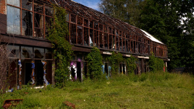 Демонтаж незаконного спорткомплекса в Приморском парке Победы займет четыре месяца