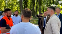 Евгений Разумишкин проинспектировал зелёные зоны